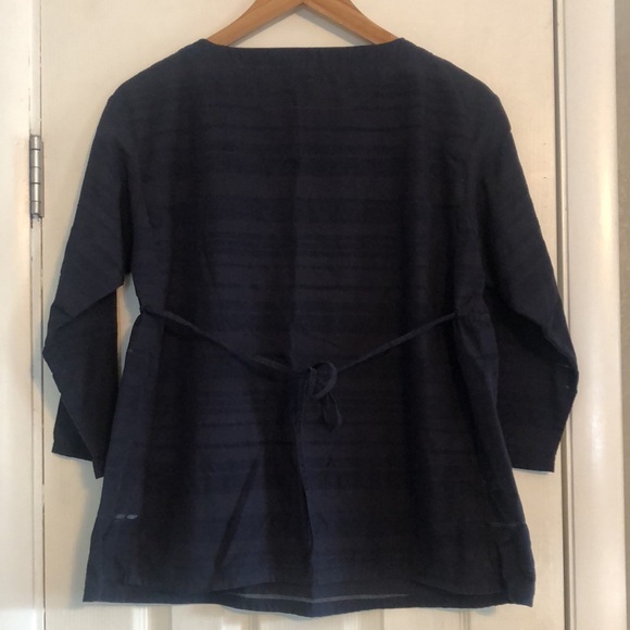 Gap Maternity sheer stripe top - Picture 5 of 6